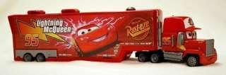 Disney Pixar Cars MACK TRUCK Lightning McQueen Hauler RUST EZE 