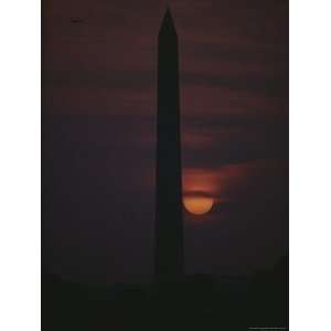  A Twilight View of the Washington Monument Photographic 