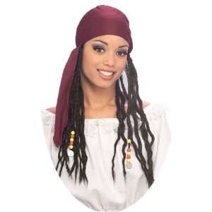  Headband With Dreads Pirate Costume Toys & Games
