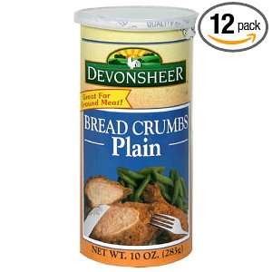 Devonsheer Bread Crumbs, 10 Ounce Cans (Pack of 12)  