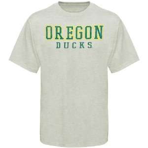  NCAA Oregon Ducks Stone Worn Out Ringspun Heathered T 