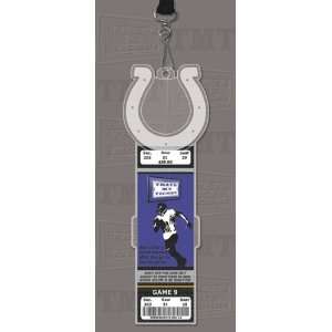 Indianapolis Colts Engraved Ticket Holder  Sports 