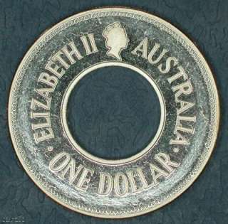 AUSTRALIA. 25 Cents + Dollar 1990 Dump & Holey Dollar  