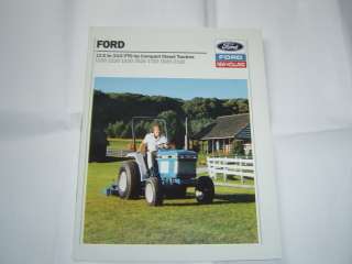   Holland 1120 1220 1320 1520 1720 1920 2120 compact Tractor brochure