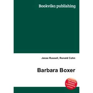  Barbara Boxer Ronald Cohn Jesse Russell Books