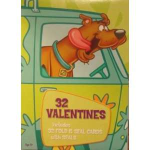  Scooby Doo Valentine Cards 32pk Toys & Games