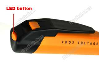 AC non contact Electric Voltage Detector Tester Pen with LED 90~1000V 