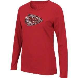  Kansas City Chiefs Womens Jazzed Up Long Sleeve T Shirt 