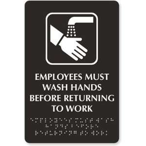   (Tactile Touch Braille) TactileTouch Sign, 9 x 6