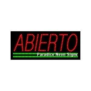  Abierto Open LED Sign 11 x 27
