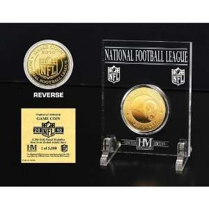  St. Louis Rams 24Kt Gold Game Coin