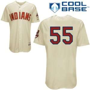  Fausto Carmona Cleveland Indians Authentic Home Alternate 