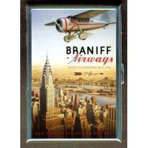  NEW YORK CITY BRANIFF AIRWAYS ID CIGARETTE CASE WALLET 