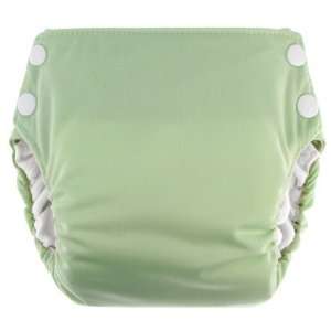  Swaddlebees Simplex All in One Diaper, Medium, Meadow Green Baby
