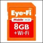 Eye Fi Pro X2 Wireless SD SDHC Memory Card 8GB NEW 899949001182  
