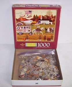 Charles Wysocki 1000 Piece Jigsaw Puzzle   Patriots Day  
