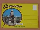 Cheyenne Wyoming Frontier Days Multi View WY Souvenir P
