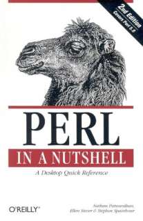   Perl Cookbook by Tom Christiansen, OReilly Media 