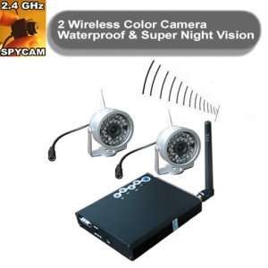  Twin 2.4ghz Wireless Spy Camera *Extreme Night Vision Mode 
