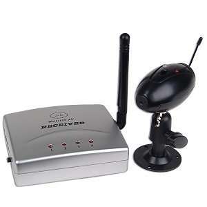  2.4GHz Wireless CCTV Camera Kit w/Camera, Rechargeable 