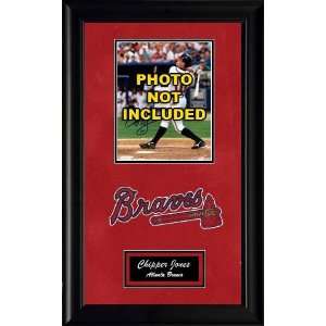  Atlanta Braves Deluxe 8x10 Frame with Team Logos and 