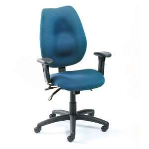 High Back Chair w/Seat Slider Gray