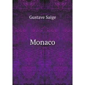  Monaco Gustave Saige Books
