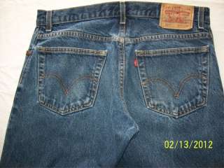 Levis 517, Mens Boot Cut, Red Tab Jeans, 33W X 36L, EUC  
