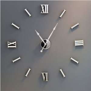  Kenneth Wingard CL204 Roma Wall Clock in Brushed Aluminum 
