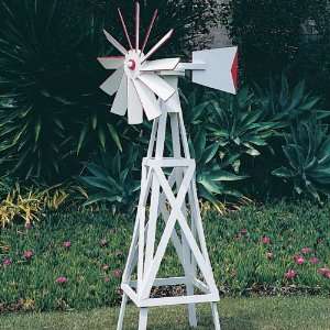  Farm Style Windmill, Plan No. 695 (Woodworking Plan)