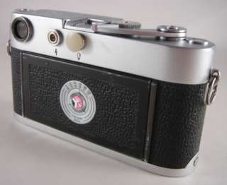 Leica Leitz M3 Single Stroke Chrome Camera Body *EXC condition 