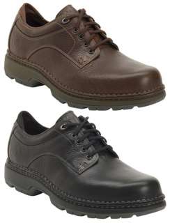   Casual Leather Oxfords, Black or Brown, Medium or Wide 2E  