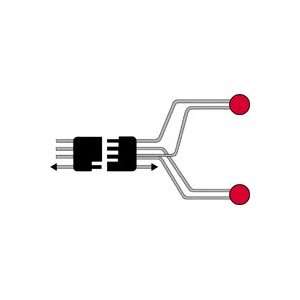  Anderson Split Trailer Harness 25 ANDV5425Y Sports 