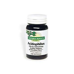 Acidophilus Capsules, Natures Bounty, 100 Ea