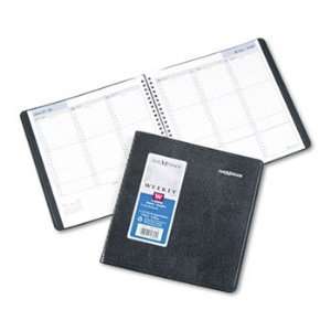  AT A GLANCE Recycled Weekly Appointment Book, Black, 8 x 