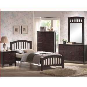 Acme Furniture Bedroom Set in Walnut AC04980TSET