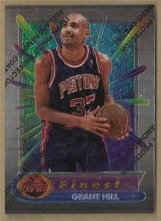 GRANT HILL 94 95 TOPPS FINEST RC ROOKIE W/ COATING #240  