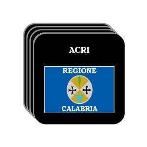 Italy Region, Calabria   ACRI Set of 4 Mini Mousepad 