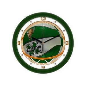  Marshall Thundering Herd Slam Dunk 12 Wall Clock Sports 