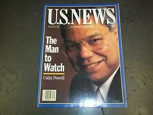 1995 AUGUST 21 U.S. NEWS AND WORLD REPORT MAGAZINE   COLIN POWELL   II 
