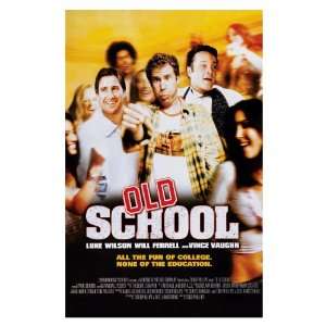 Old School movie Framed Poster Will Ferrell college funny NEW   11 x 