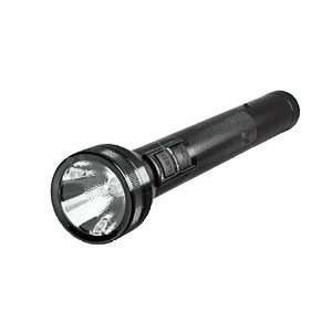 SL 20X Halogen Rechargeable Flashlight, LED Back Up, Warranty, Black