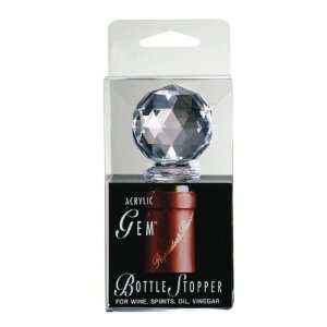 Crystal Ball   Acrylic and Metal Bottle Grocery & Gourmet Food