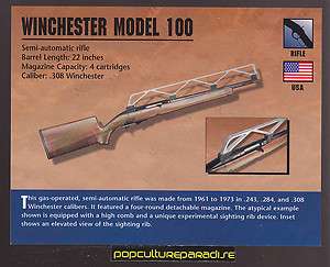 WINCHESTER MODEL 100 SEMI AUTO RIFLE .308 Atlas Classic Firearms Gun 