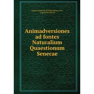  Animadversiones ad fontes Naturalium Quaestionum Senecae 