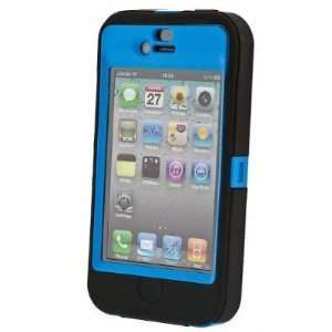  OtterBox Defender Case Universal iPhone 4 4G Black Blue 