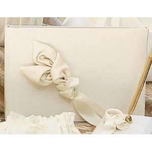  Guest Book   Calla Lilly   White  Ivory, White