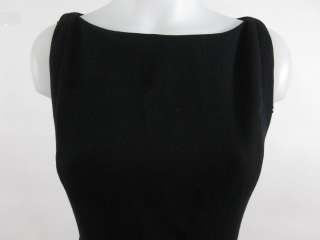 BADGLEY MISCHKA Black Sleeveless Mid Calf Dress Size 4  