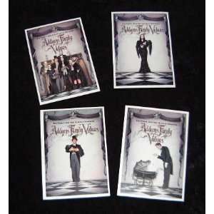 Addams Family Values   Original Movie Poster Cards   4 x 6