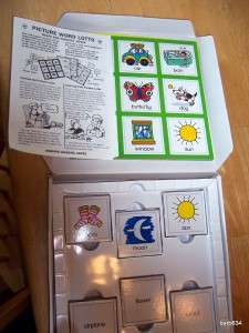 USBORNE LEARNING GAMES PICTURE WORD LOTTO  